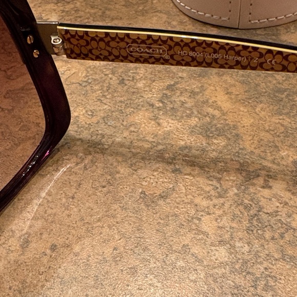 Coach Brown Sunglasses - Picture 5 of 6